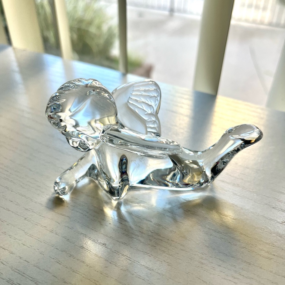 Baccarat Crystal Angel Figurine